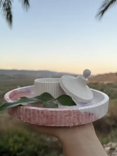 ערכת יציקת בטון פולימרי זוגית – מיכל כרמי